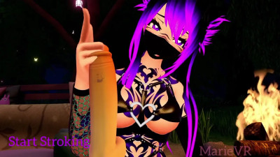 Purple girl Handjob[JOI]