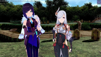 Yelan and Shenhe exchange sexual positions