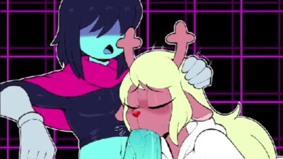 Noelle being a good girl for Kris...