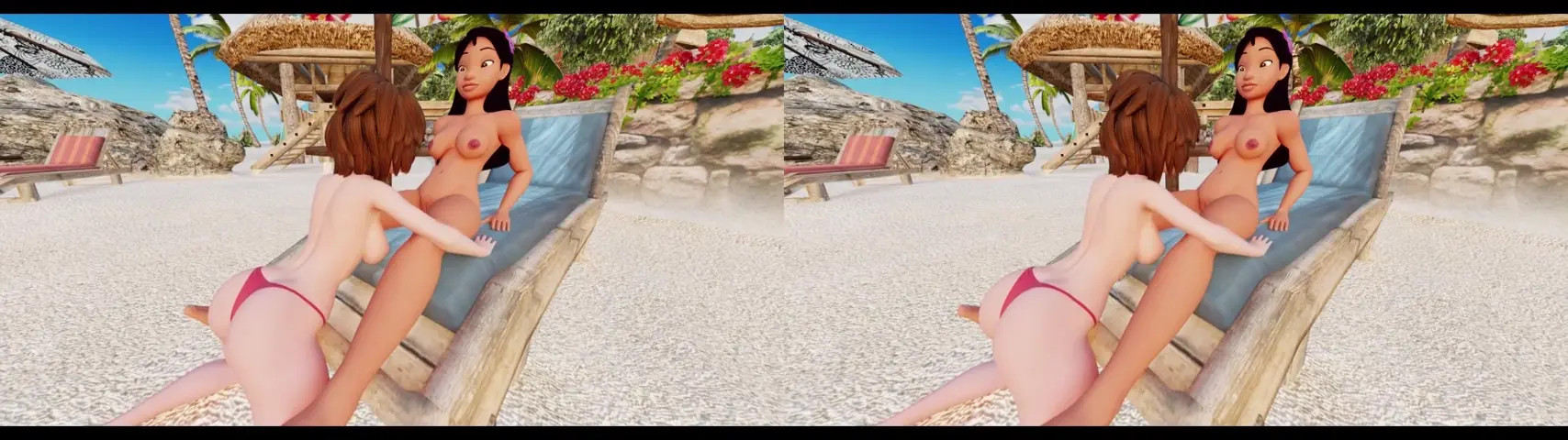 Nani x Aunt Cass - VR Lesbians!