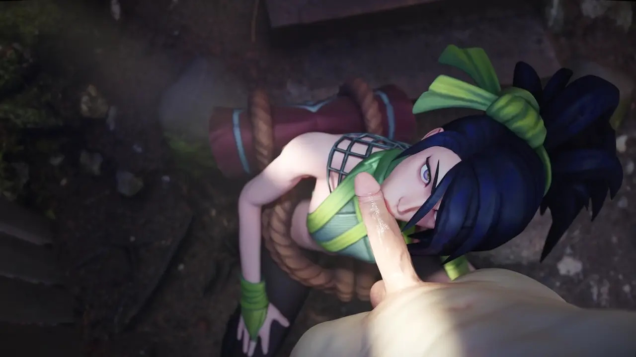 Akali Nature Blowjob [Nuttycravat]