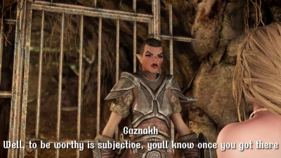 Queen Marika having a doggie with Futa Orc