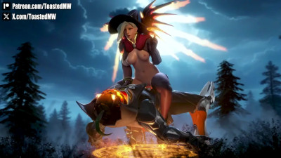 Witch Mercy X Reaper Halloween 2024 Part 2