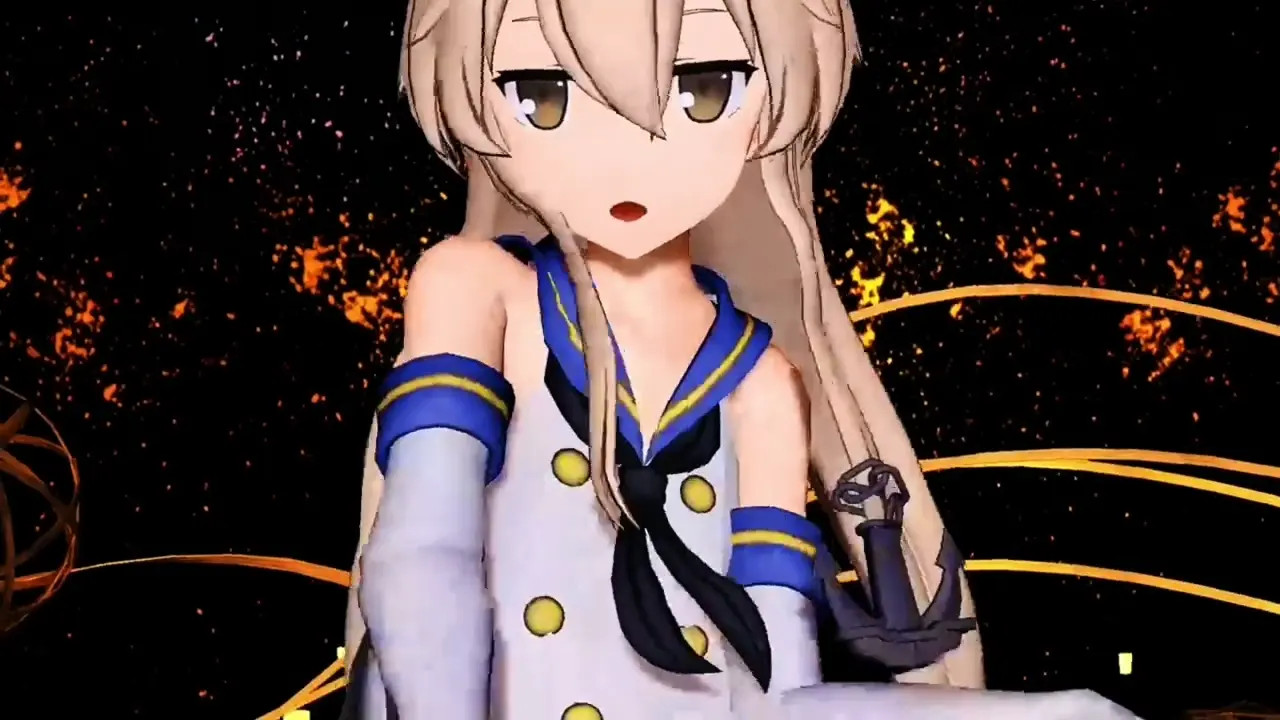 Shimakaze - Queencard [MMD R15] GuraMMD