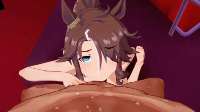 Mejiro Palmer blowjob Umamusume