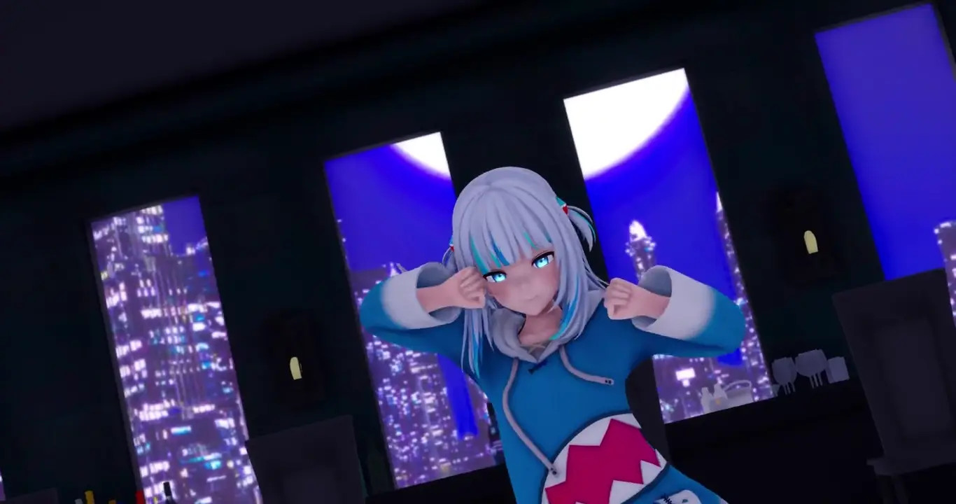 [MMD] Gawr Gura - 君の彼女