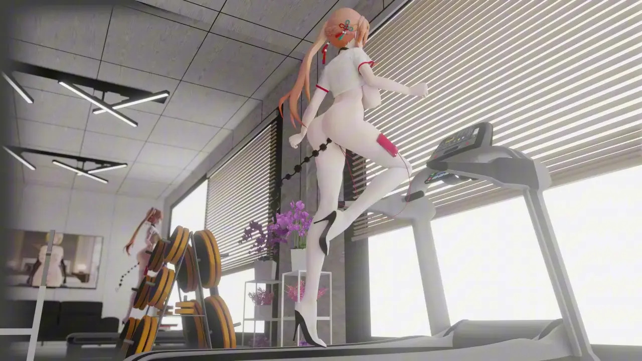 Guinaifen's Fitness Training Day Tilvia_momozi