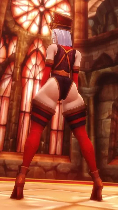 Sally shaking her ass [Clothing Ver]