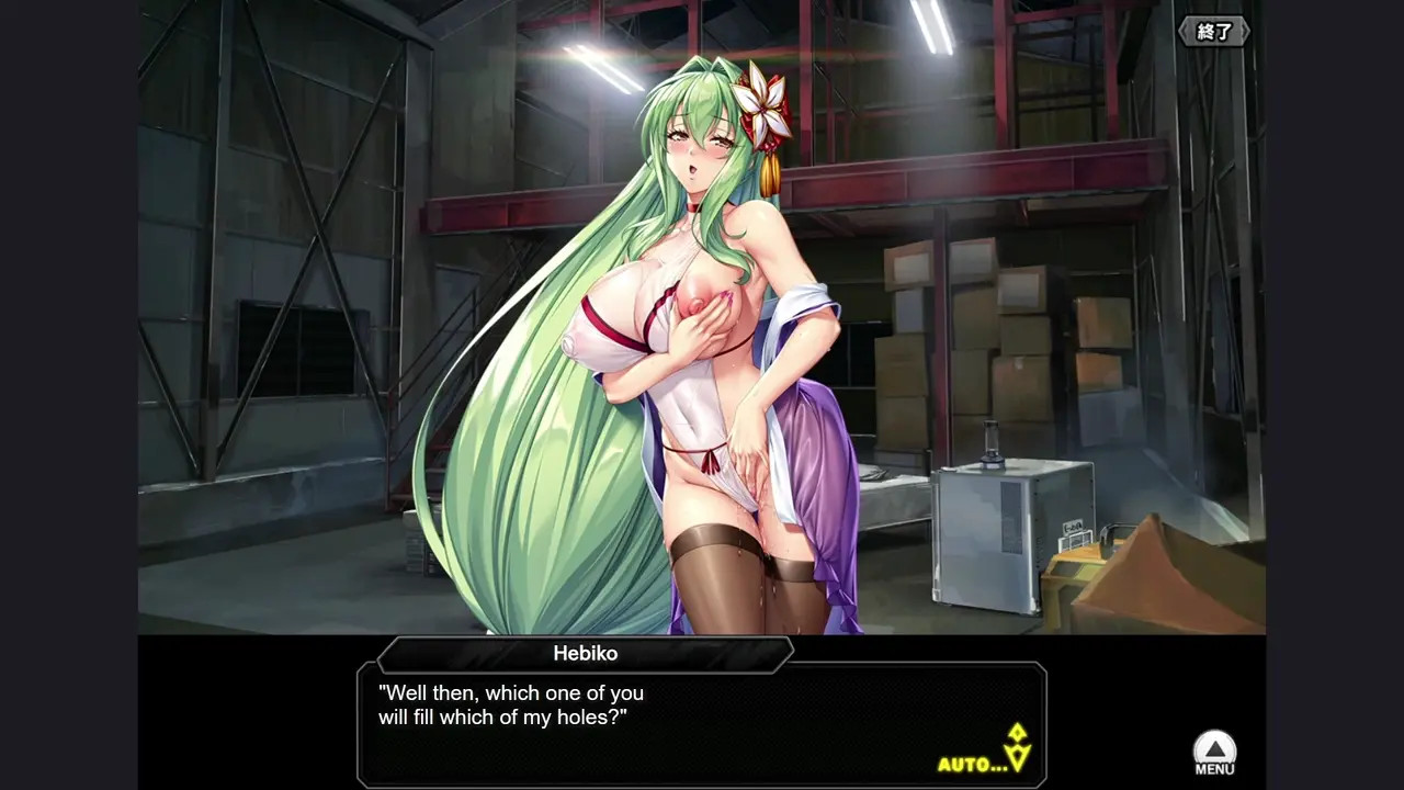 [New Year] Demon Hebiko-sama H-scene 02 (Taimanin RPGX)