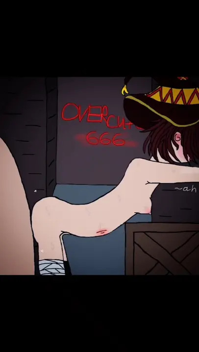 Megumin in the night lane