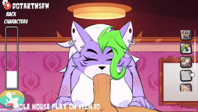 Roxy Wolf FNAF Full Scene Creampie Compliation - Hole House Game