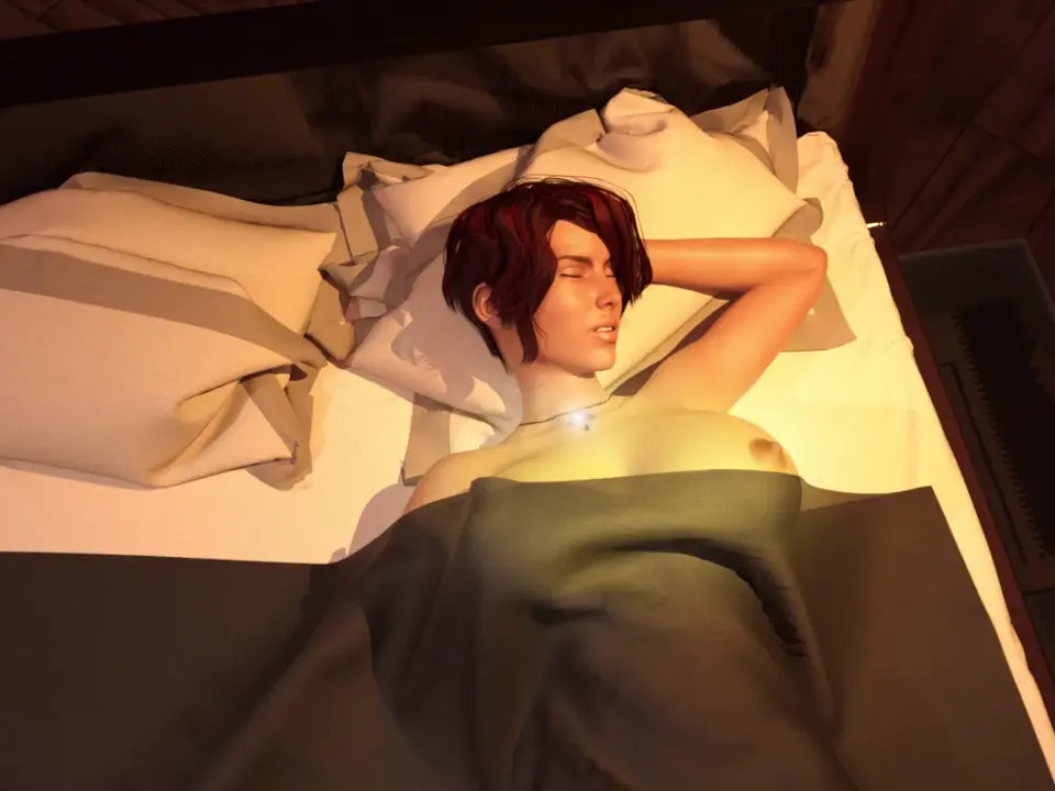 As she slept by begrove