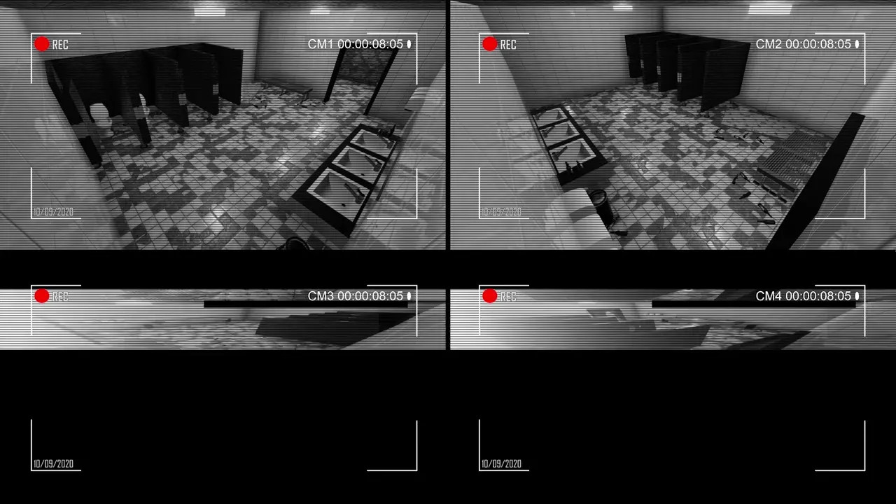 Subway Bathroom Security Cam - Record #1