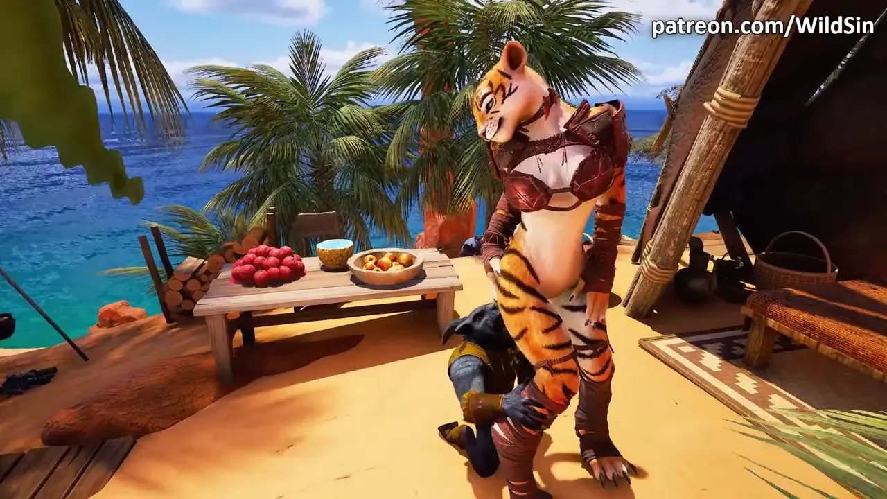 New Hentai: Satyr fucks furry tigress girl. Romantic fun, dancing, facefuck, anal and creampie - Stream & Download HD | rule34tv.com