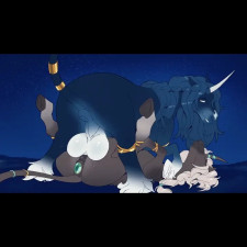 Mythological horse mating