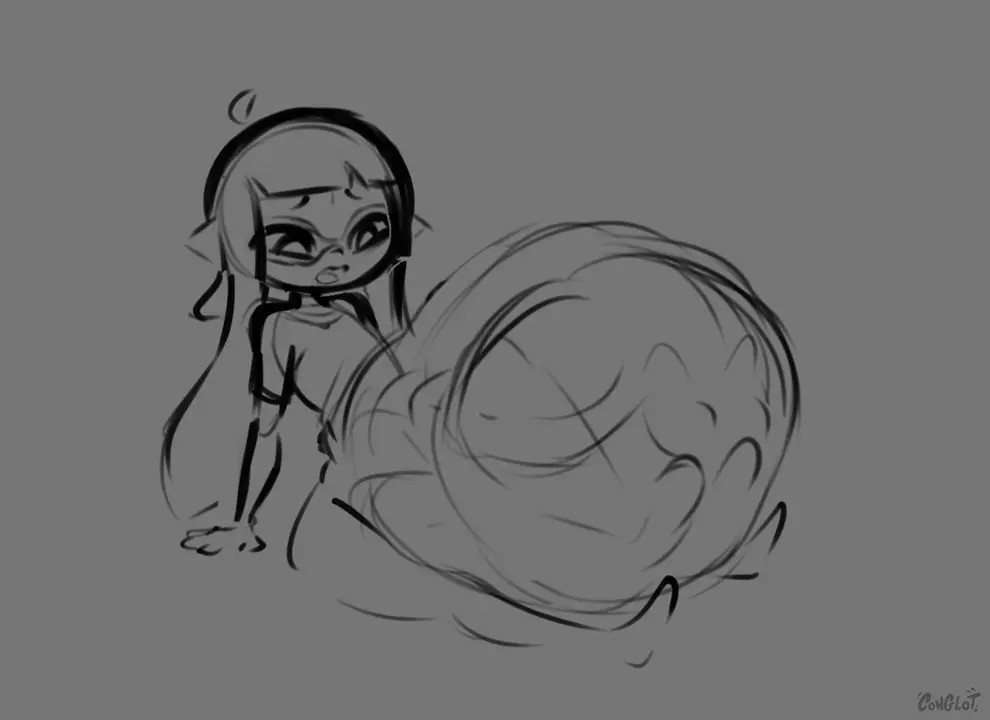 Post vore by @conglotart