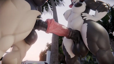 Reinette penetratre Vivian equine urethra