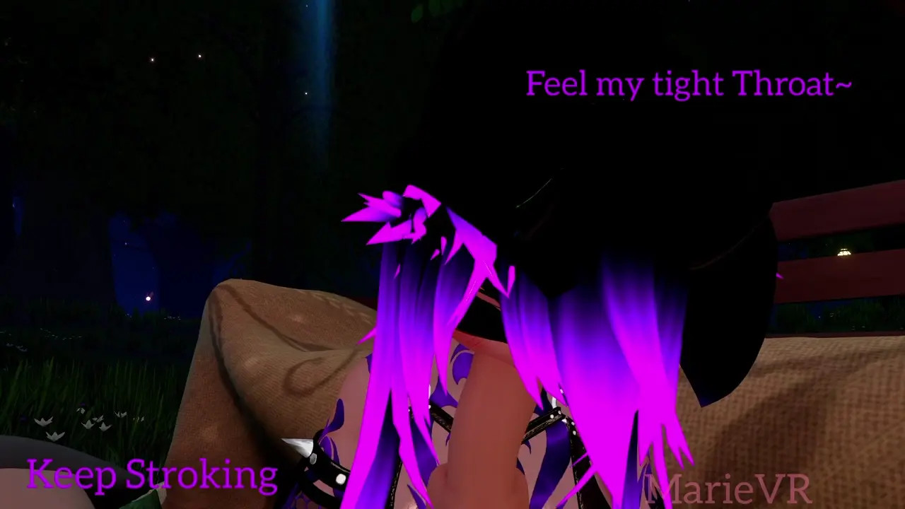 Purple Blindfolded Handjob[JOI]