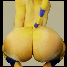 Ankha ass clap (4k)