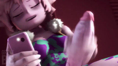 Mino solo futa masturbation