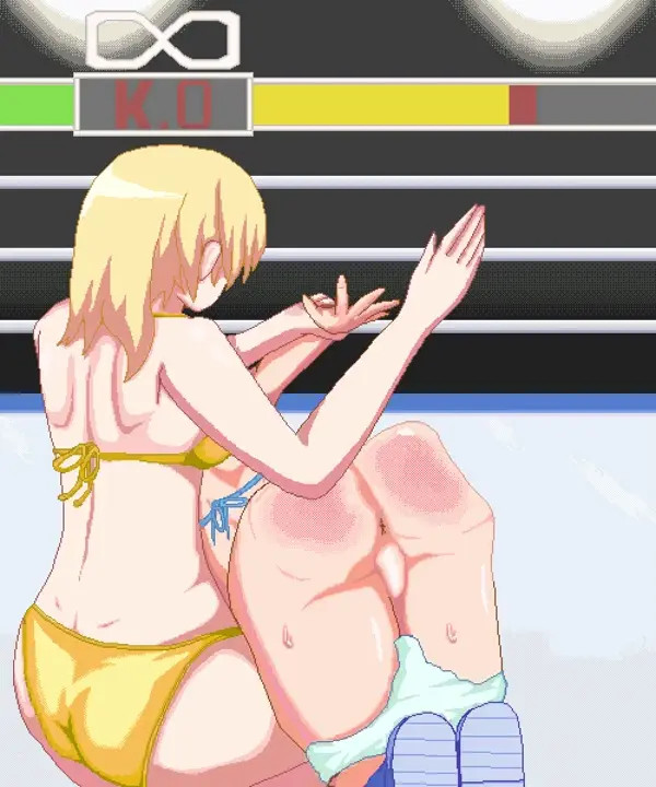 Cheeks spanking fight