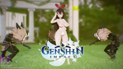 Genshin Impact : Amber【Sex Video】Shrt Ver.