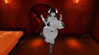 A demoness sings that your cum won't last