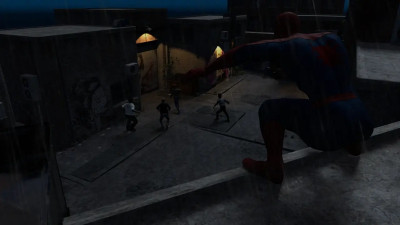 Spidey in the back alley