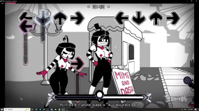 friday night funkin mime and dash nude mod by delix 8032