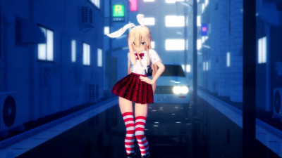 Shimakaze - Volume Up [MMD R15] Hamselvish