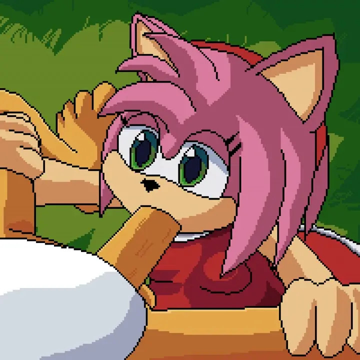 Amy blowjob Tails
