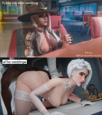 Ash’s wedding and the sex for her hubby after the wedding