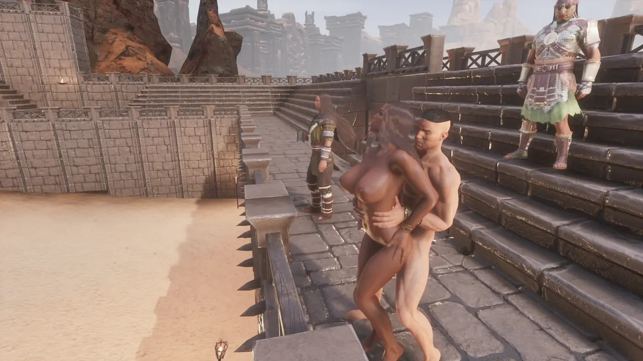 Conan Exiles: watching the Sex Arena