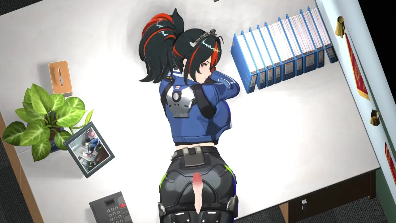 Zhu Yuan at the Office (Outfit) [Mcjuniorgohan]