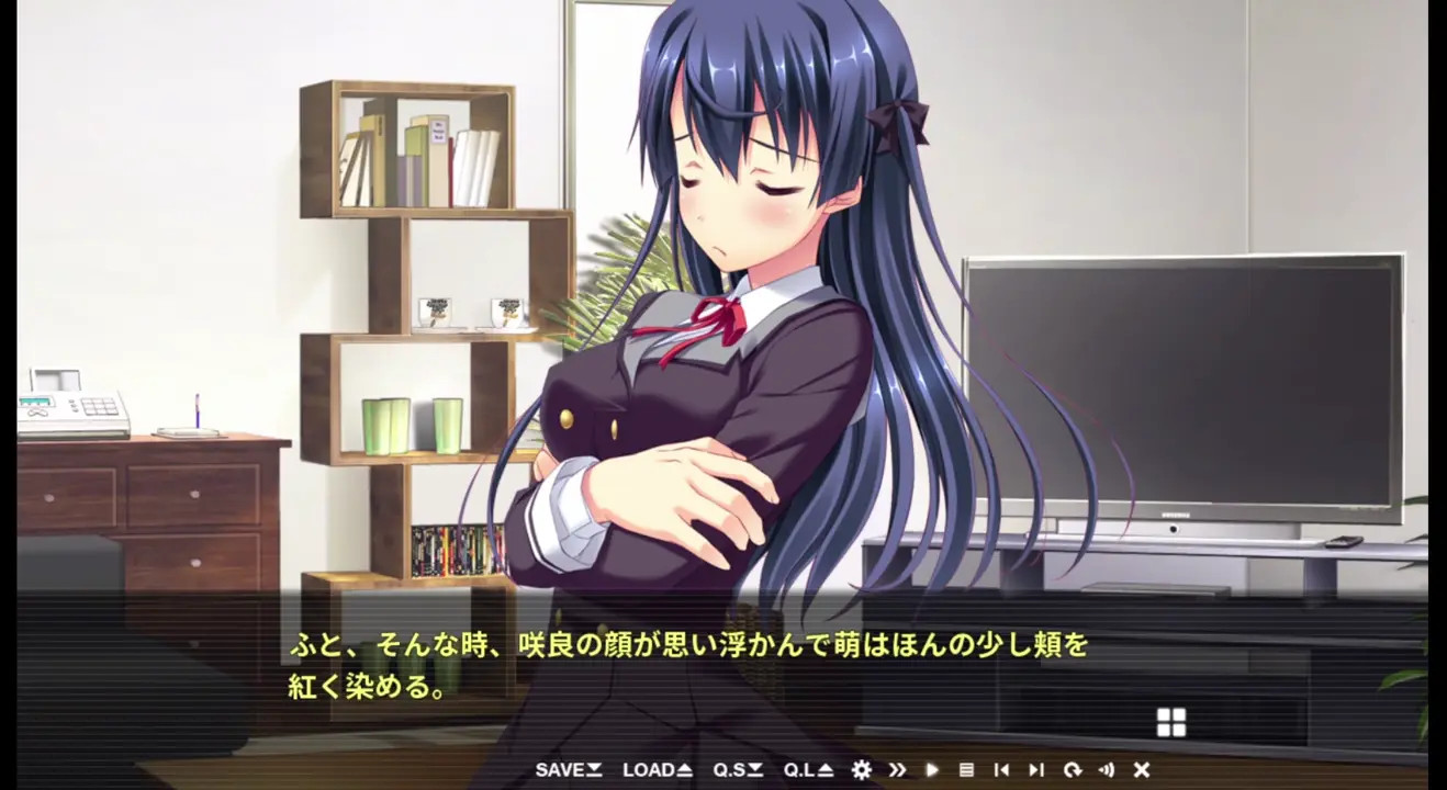 [Hatsujou Switch ~Bishimai ga Saiminjutsu ni Ochita Saki~] - Megumu & Saki Threesome