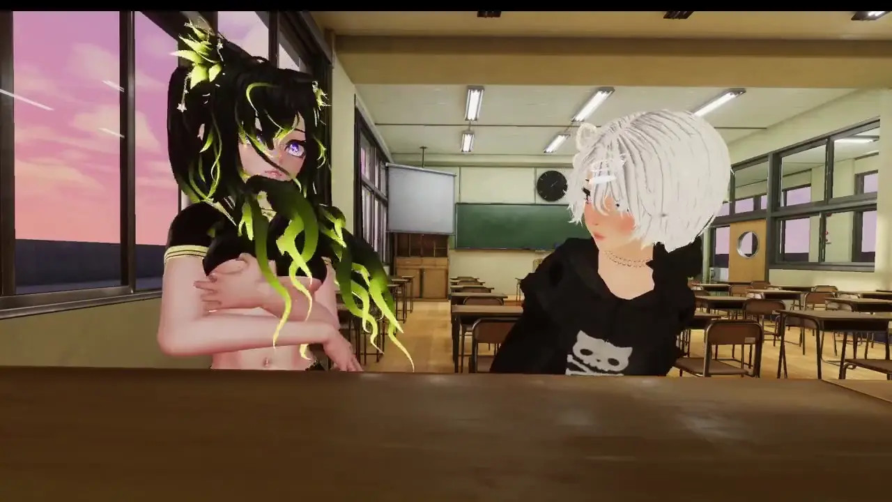 Futa bully rails femboy in the bathroom showers