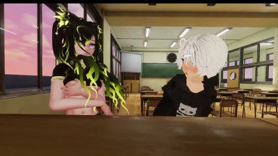 Futa bully rails femboy in the bathroom showers