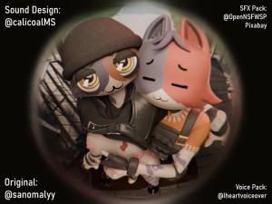 pov: two pussies begging to come in