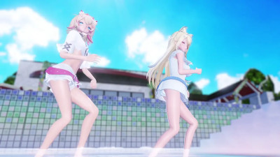 [4kmmd]Fuwamoco Kiss me