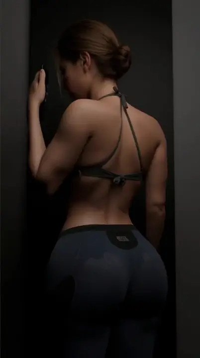 Ellie work out