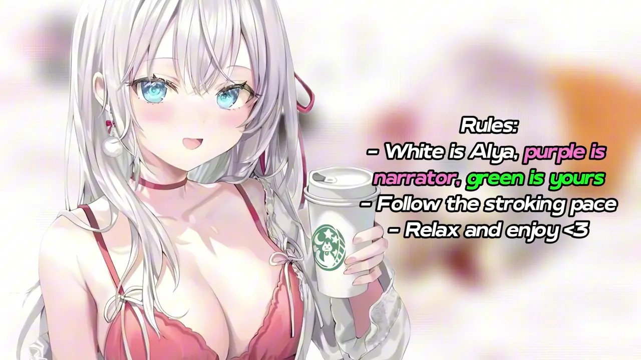 Prove to your boss Alya you should not be fired (Hot Sex JOI)