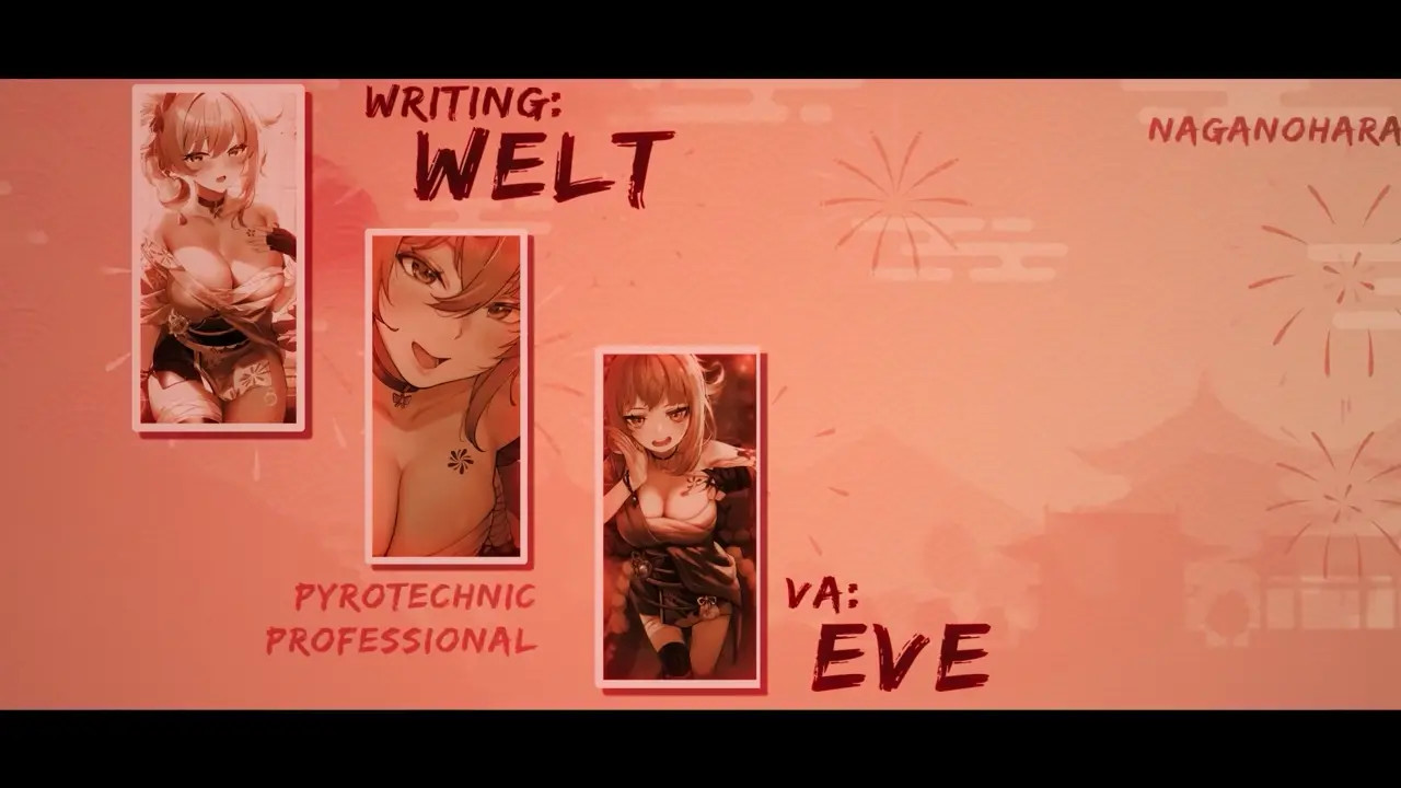 [Voiced Preview] Yoimiya's Special Firework Show [Yoimiya] (Creampie, Boobjob)