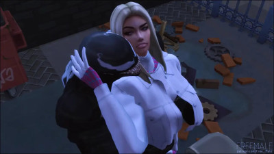 [4K] GWEN VS VENOM #2