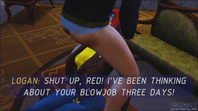 [4K] JEAN GREY vs WOLVERINE (SUBTITLES)