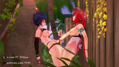 Yuzuha x Belle FuaSex (sound)