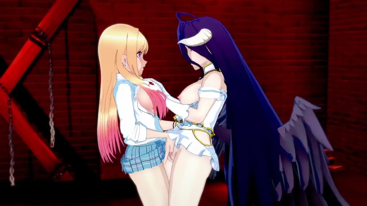 Albedo and Kitagawa lesbian sex