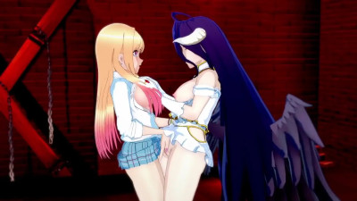 Albedo and Kitagawa lesbian sex