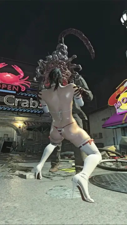 Re3 Ryona - Lara Croft (American Pride)/Ne-A Parasite