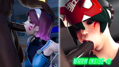 KIRIKO VS D.VA | BBC Fuck Battle | Round 2