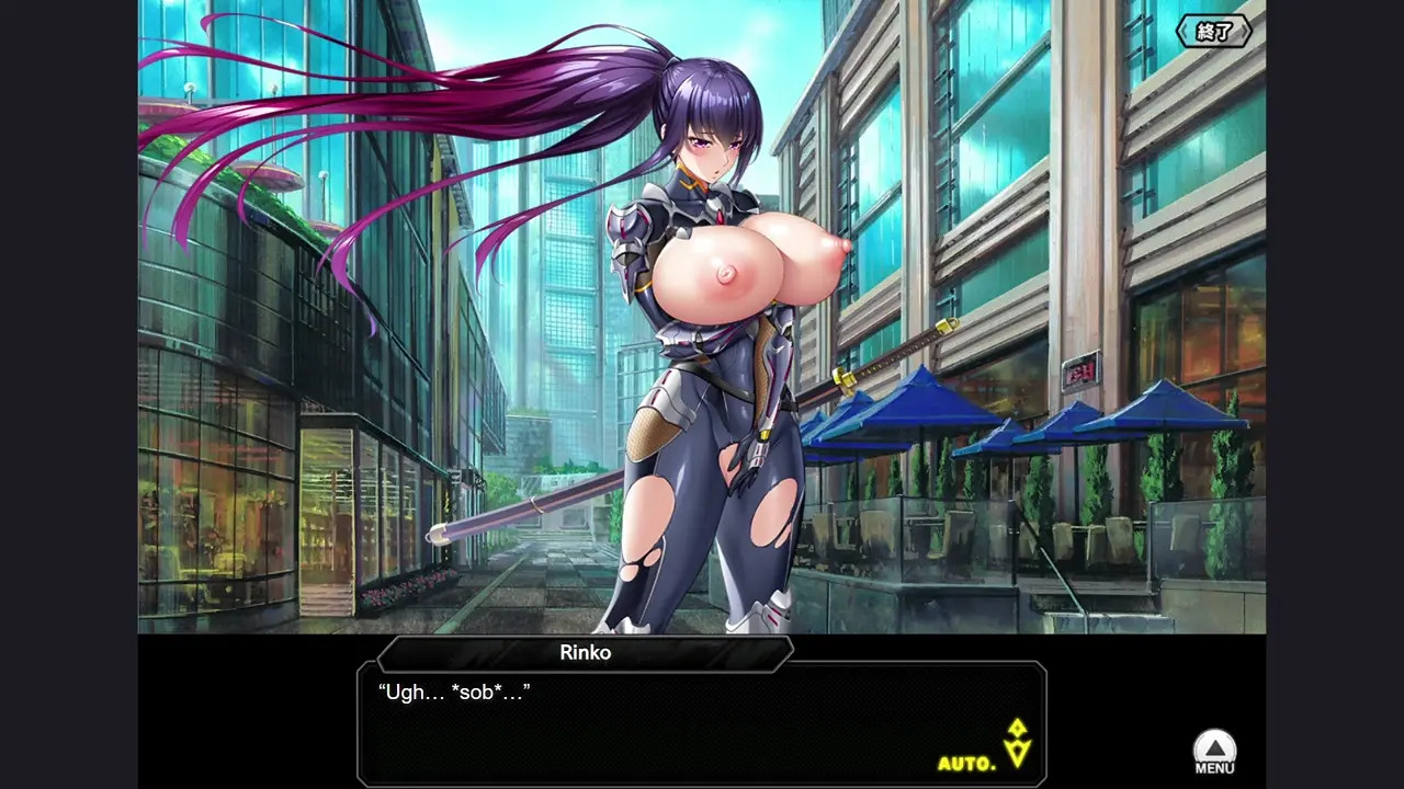 [God Eyes One Sword Style] Akiyama Rinko H-scene 02 (Taimanin RPGX ENG)